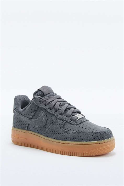 nike air force grau wildleder damen|Nike Air Force 1.